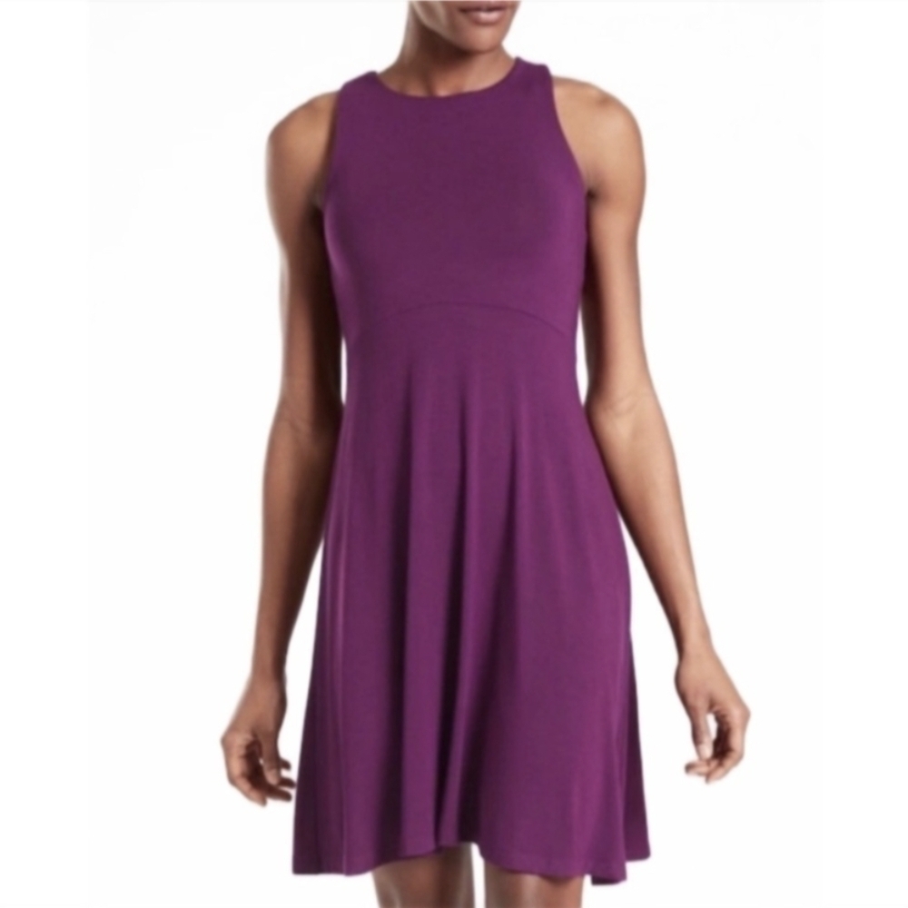 Athleta Santorini Thera Dress L, Color Plum Purple Size XXS